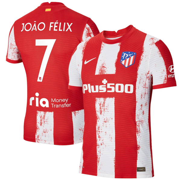 Maglia Atlético de Madrid João Félix 7 Home 2021 2022